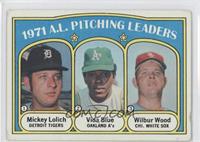 League Leaders - Mickey Lolich, Vida Blue, Wilbur Wood [Good to VG…
