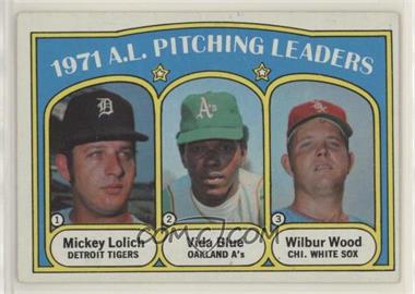 1972 Topps - [Base] #94 - League Leaders - Mickey Lolich, Vida Blue, Wilbur Wood