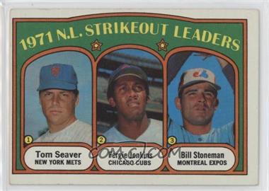 1972 Topps - [Base] #95 - League Leaders - Tom Seaver, Fergie Jenkins, Bill Stoneman