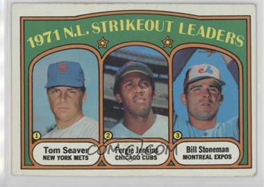 1972 Topps - [Base] #95 - League Leaders - Tom Seaver, Fergie Jenkins, Bill Stoneman