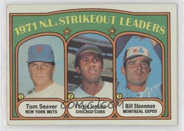 1972 Topps - [Base] #95 - League Leaders - Tom Seaver, Fergie Jenkins, Bill Stoneman