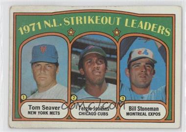 1972 Topps - [Base] #95 - League Leaders - Tom Seaver, Fergie Jenkins, Bill Stoneman [Good to VG‑EX]