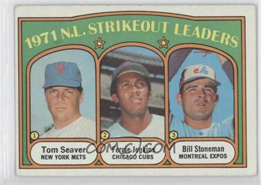 1972 Topps - [Base] #95 - League Leaders - Tom Seaver, Fergie Jenkins, Bill Stoneman