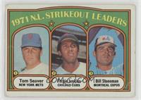 League Leaders - Tom Seaver, Fergie Jenkins, Bill Stoneman [Poor to F…