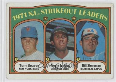 1972 Topps - [Base] #95 - League Leaders - Tom Seaver, Fergie Jenkins, Bill Stoneman [Noted]
