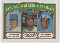 League Leaders - Tom Seaver, Fergie Jenkins, Bill Stoneman