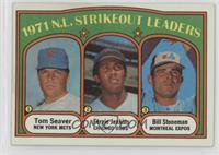 League Leaders - Tom Seaver, Fergie Jenkins, Bill Stoneman