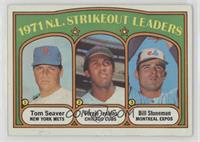 League Leaders - Tom Seaver, Fergie Jenkins, Bill Stoneman