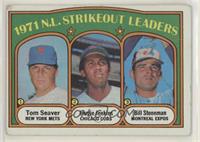 League Leaders - Tom Seaver, Fergie Jenkins, Bill Stoneman [Good to V…