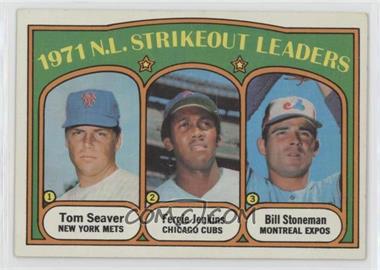 1972 Topps - [Base] #95 - League Leaders - Tom Seaver, Fergie Jenkins, Bill Stoneman