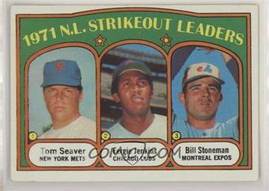 1972 Topps - [Base] #95 - League Leaders - Tom Seaver, Fergie Jenkins, Bill Stoneman