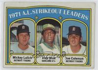 League Leaders - Mickey Lolich, Vida Blue, Joe Coleman