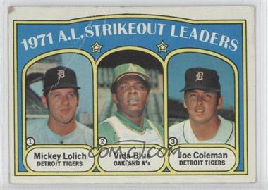 1972 Topps - [Base] #96 - League Leaders - Mickey Lolich, Vida Blue, Joe Coleman [Noted]