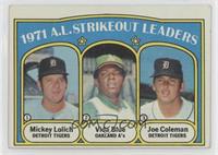 League Leaders - Mickey Lolich, Vida Blue, Joe Coleman