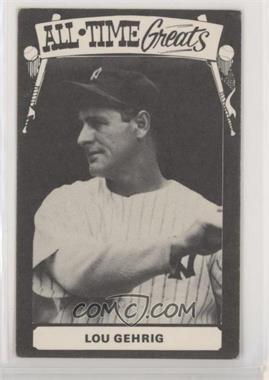 1973-79 TCMA All-Time Greats - [Base] - Blank Back Close Crop Photos #_LOGE - Lou Gehrig [Good to VG‑EX]