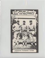 Al Simmons, Tris Speaker, Ty Cobb