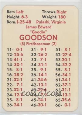 1973 APBA Baseball 1972 Season - [Base] #_EDGO - Ed Goodson