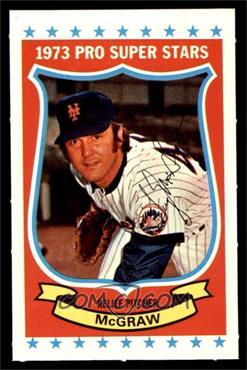 1973 Kellogg's Pro Super Stars - [Base] #21 - Tug McGraw [NM MT]