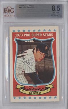 1973 Kellogg's Pro Super Stars - [Base] #46 - Tom Seaver [BVG 8.5 NM‑MT+]