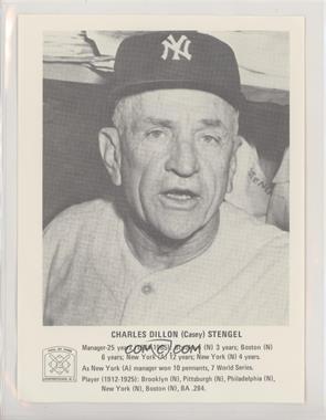 1973 National Baseball Hall of Fame and Museum Photo Pack - [Base] #_CAST - Casey Stengel