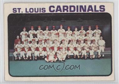 1973 O-Pee-Chee - [Base] #219 - St. Louis Cardinals Team [Good to VG‑EX]