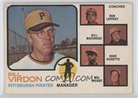 Bill Virdon, Don Leppert, Bill Mazeroski, Dave Ricketts, Mel Wright