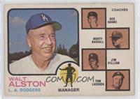 Walt Alston, Red Adams, Monty Basgall, Jim Gilliam, Tom Lasorda [Good to&n…