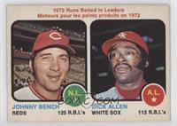 Johnny Bench, Dick Allen