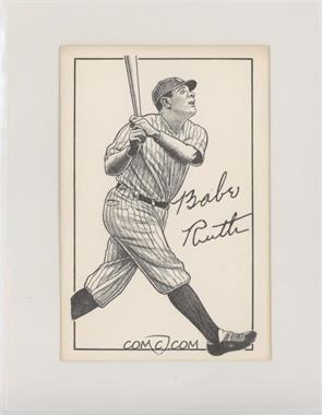 1973 TCMA John Anderson Postcards - [Base] #9 - Babe Ruth