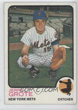 1973 Topps - [Base] #113 - Jerry Grote [Noted]