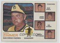 Padres Field Leaders (Don Zimmer, Dave Garcia, Johnny Podres, Bob Skinner, Whit…