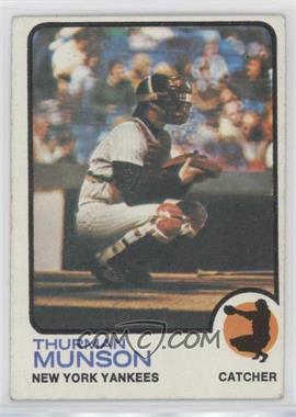 1973 Topps - [Base] #142 - Thurman Munson