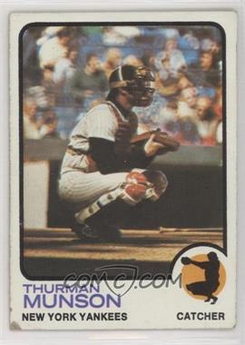 1973 Topps - [Base] #142 - Thurman Munson