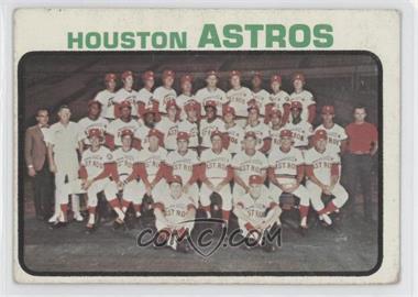 1973 Topps - [Base] #158 - Houston Astros Team [Good to VG‑EX]