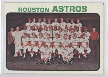 1973 Topps - [Base] #158 - Houston Astros Team [Good to VG‑EX]