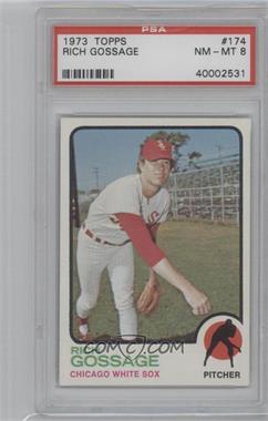 1973 Topps - [Base] #174 - Rich Gossage [PSA 8 NM‑MT]