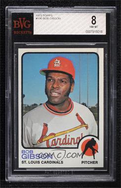 1973 Topps - [Base] #190 - Bob Gibson [BVG 8 NM‑MT]