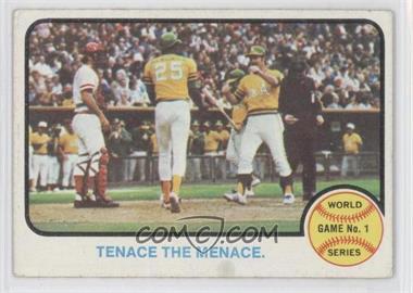 1973 Topps - [Base] #203 - 1972 World Series - Tenace the Menace [Noted]