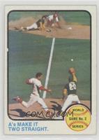 1972 World Series - A's Make it Two Straight