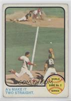 1972 World Series - A's Make it Two Straight [Good to VG‑EX]