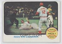 1972 World Series - Reds Win Squeeker [Good to VG‑EX]