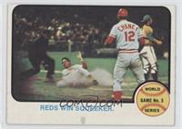 1972 World Series - Reds Win Squeeker [Noted]