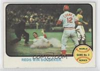 1972 World Series - Reds Win Squeeker [Good to VG‑EX]