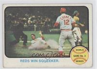 1972 World Series - Reds Win Squeeker [Good to VG‑EX]