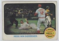 1972 World Series - Reds Win Squeeker [Good to VG‑EX]