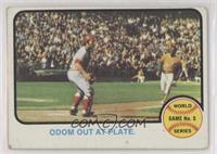 1972 World Series - Odom Out at Plate [Good to VG‑EX]