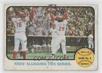 1972 World Series - Reds' Slugging Ties Series [COMC RCR Poor]