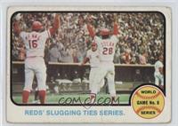 1972 World Series - Reds' Slugging Ties Series [COMC RCR Poor]