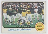1972 World Series - World Champions