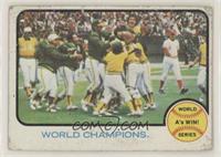 1972 World Series - World Champions [Poor to Fair]